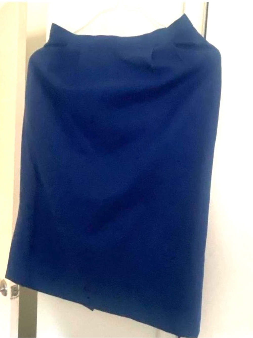 Vintage   1990s Navy Pencil Skirt - Women's
